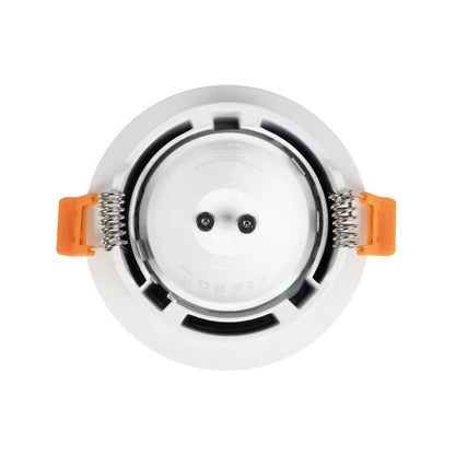LAMDA KLV-101-0045 Χωνευτό Φωτιστικό Downlight Σποτ Μπάνιου για Λάμπα MR16 με Ντουί GU10 AC 220-240V Αδιάβροχο IP65 - Λευκό Ματ - Μ8.5 x Π8.5 x Υ3.5 / Q7.5