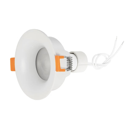 LAMDA KLV-101-0045 Χωνευτό Φωτιστικό Downlight Σποτ Μπάνιου για Λάμπα MR16 με Ντουί GU10 AC 220-240V Αδιάβροχο IP65 - Λευκό Ματ - Μ8.5 x Π8.5 x Υ3.5 / Q7.5