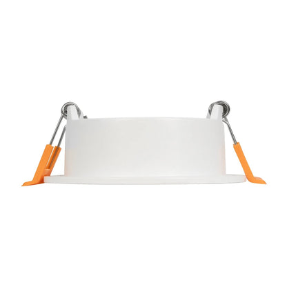 LAMDA KLV-101-0045 Χωνευτό Φωτιστικό Downlight Σποτ Μπάνιου για Λάμπα MR16 με Ντουί GU10 AC 220-240V Αδιάβροχο IP65 - Λευκό Ματ - Μ8.5 x Π8.5 x Υ3.5 / Q7.5