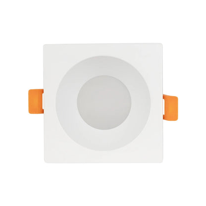 EPSILON KLV-101-0048 Χωνευτό Φωτιστικό Downlight Σποτ Μπάνιου για Λάμπα MR16 με Ντουί GU10 AC 220-240V Αδιάβροχο IP65 - Λευκό Ματ - Μ8.5 x Π8.5 x Υ4.4 / Q7.5 x 7.5