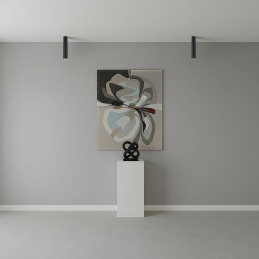 DUCT KLV-101-0051 Φωτιστικό Downlight Σποτ για Λάμπα MR16 με Ντουί GU10 AC 220-240V IP20 - Μαύρο Ματ - Μ6 x Π6 x Υ30