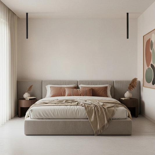 DUCT KLV-101-0053 Φωτιστικό Downlight Σποτ για Λάμπα MR16 με Ντουί GU10 AC 220-240V IP20 - Μαύρο Ματ - Μ6 x Π6 x Υ60