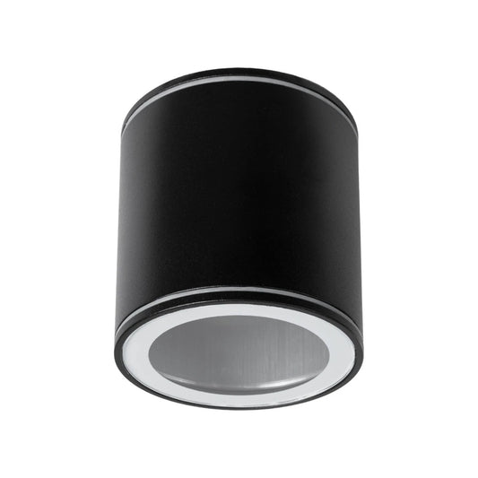 MARETTI KLV-101-0055 Φωτιστικό Downlight Σποτ για Λάμπα MR16 με Ντουί GU10 AC 220-240V Αδιάβροχο IP65 - Μαύρο Ματ - Μ9 x Π9 x Υ9