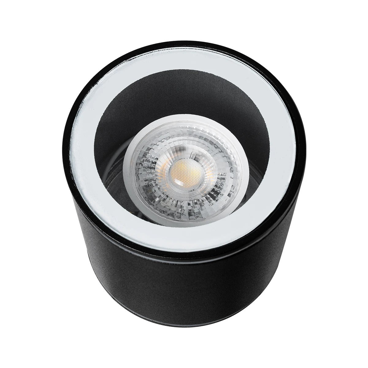 MARETTI KLV-101-0055 Downlight Spot for MR16 Lamp with GU10 Socket AC 220-240V Waterproof IP65 - Matte Black - L9 x W9 x H9