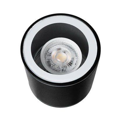 MARETTI KLV-101-0055 Downlight Spot for MR16 Lamp with GU10 Socket AC 220-240V Waterproof IP65 - Matte Black - L9 x W9 x H9