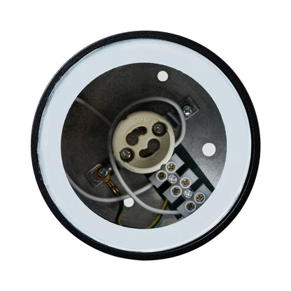 MARETTI KLV-101-0055 Downlight Spot for MR16 Lamp with GU10 Socket AC 220-240V Waterproof IP65 - Matte Black - L9 x W9 x H9