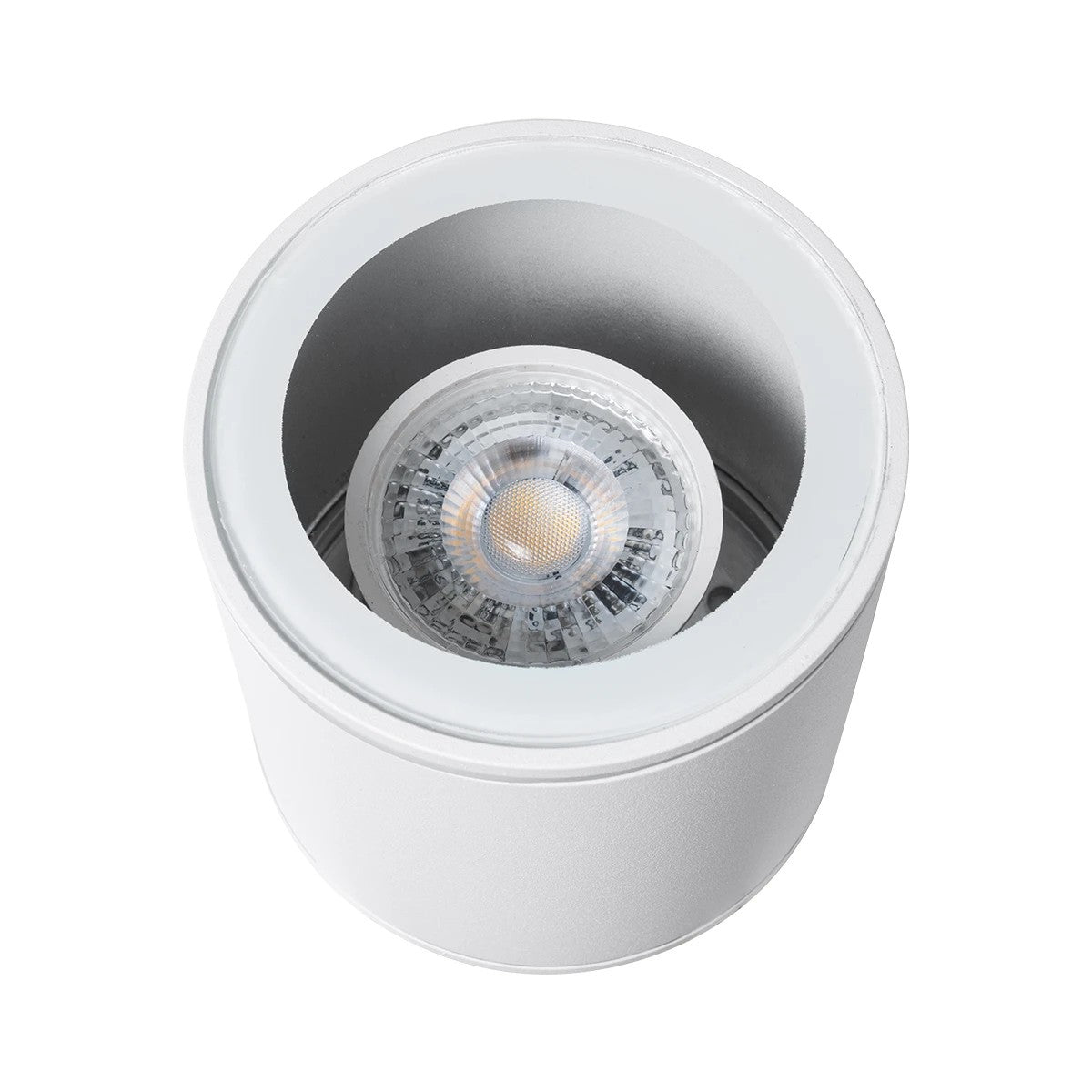 MARETTI KLV-101-0056 Downlight Spotlight for MR16 Lamp with GU10 Socket AC 220-240V Waterproof IP65 - Matte White - L9 x W9 x H9
