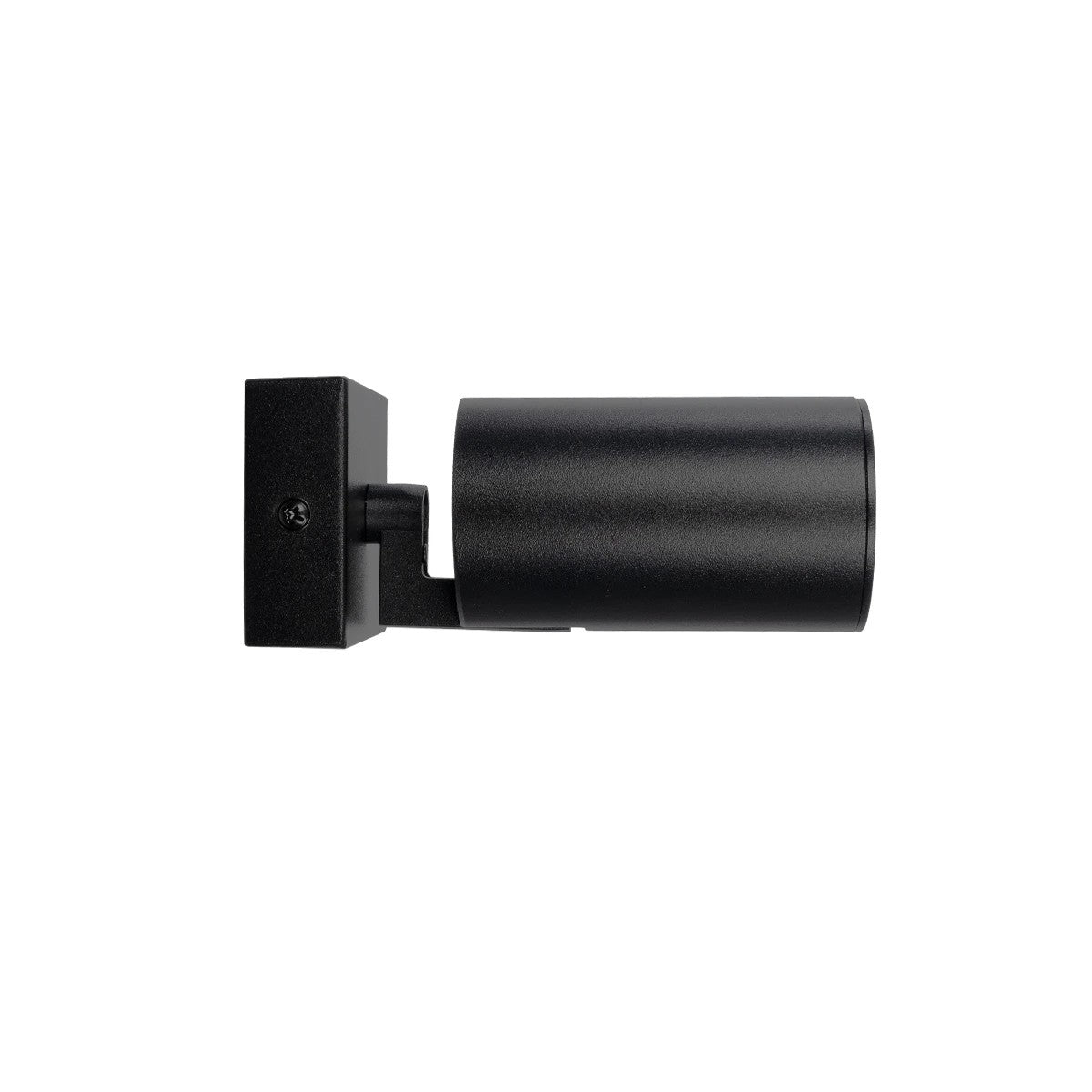 SPOTA KLV-101-0134-V2 Κινούμενο Φωτιστικό Σποτ Τοίχου για Λάμπα MR16 με Ντουί GU10 AC 220-240V IP20 - Μαύρο Ματ - Μ7 x Π6 x Υ14