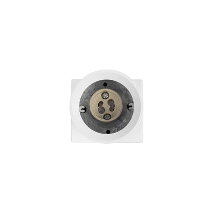 SPOTA KLV-101-0135-V2 Κινούμενο Φωτιστικό Σποτ Τοίχου για Λάμπα MR16 με Ντουί GU10 AC 220-240V IP20 - Λευκό Ματ - Μ7 x Π6 x Υ14