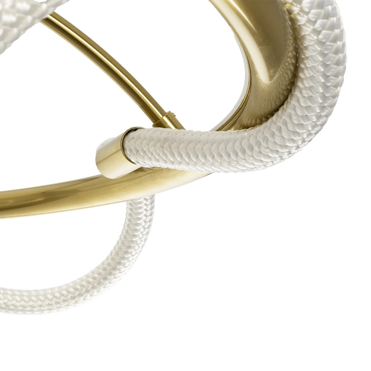 GLOW KLV-101-0150 Φωτιστικό Οροφής LED 65W 6500lm 360° AC 220-240V IP20 Ρυθμιζόμενο Λευκό CCT με Χειριστήριο από 2700K έως 6000K Dimmable - Lumileds SMD Chip - Χρυσό Πλατίνα - Μ100 x Π100 x Υ30