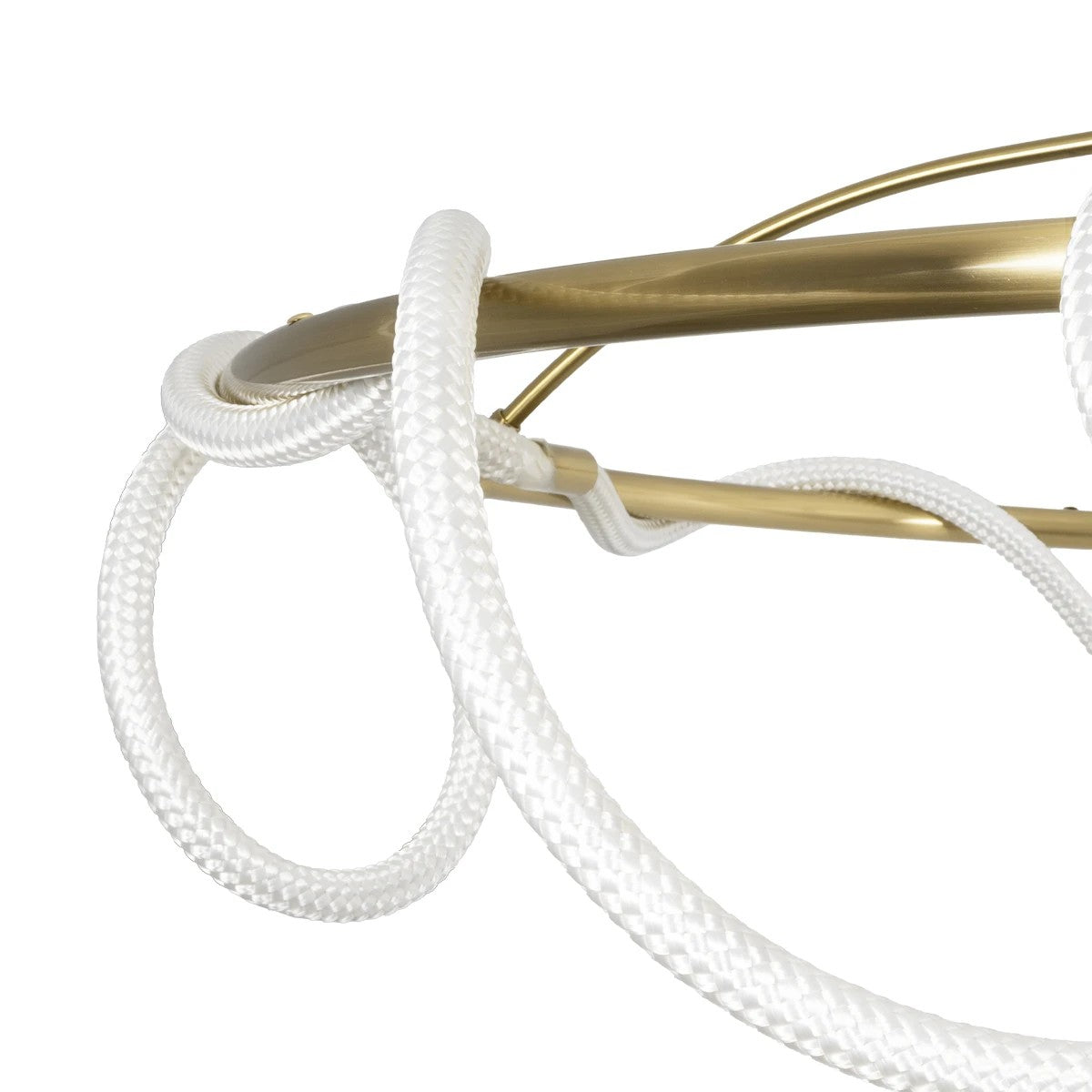 GLOW KLV-101-0151 Φωτιστικό Οροφής LED 89W 8900lm 360° AC 220-240V IP20 Ρυθμιζόμενο Λευκό CCT με Χειριστήριο από 2700K έως 6000K Dimmable - Lumileds SMD Chip - Χρυσό Πλατίνα - Μ150 x Π150 x Υ30