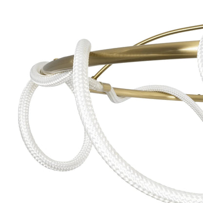 GLOW KLV-101-0151 Φωτιστικό Οροφής LED 89W 8900lm 360° AC 220-240V IP20 Ρυθμιζόμενο Λευκό CCT με Χειριστήριο από 2700K έως 6000K Dimmable - Lumileds SMD Chip - Χρυσό Πλατίνα - Μ150 x Π150 x Υ30