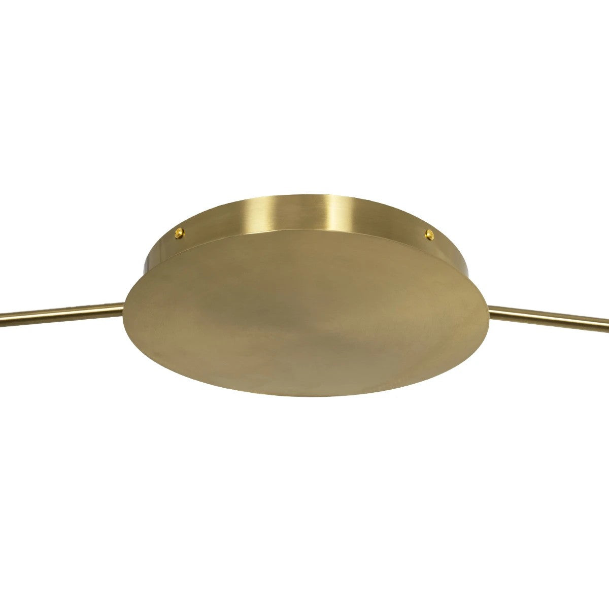 GLOW KLV-101-0151 Φωτιστικό Οροφής LED 89W 8900lm 360° AC 220-240V IP20 Ρυθμιζόμενο Λευκό CCT με Χειριστήριο από 2700K έως 6000K Dimmable - Lumileds SMD Chip - Χρυσό Πλατίνα - Μ150 x Π150 x Υ30