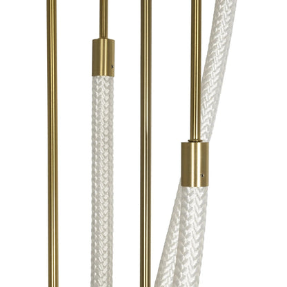 GLOW KLV-101-0154 Φωτιστικό Οροφής LED 85W 8500lm 360° AC 220-240V IP20 Ρυθμιζόμενο Λευκό CCT με Χειριστήριο από 2700K έως 6000K Dimmable - Lumileds SMD Chip - Χρυσό Πλατίνα - Μ100 x Π100 x Υ140