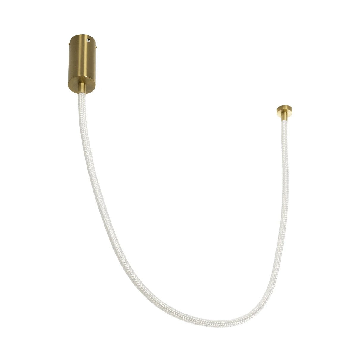 GLOW KLV-101-0155 Κρεμαστό Φωτιστικό Οροφής LED 27W 2700lm 360° AC 220-240V IP20 Ρυθμιζόμενο Λευκό CCT με Χειριστήριο από 2700K έως 6000K Dimmable - Lumileds SMD Chip - Χρυσό Πλατίνα - Μ90 x Π9 x Υ95