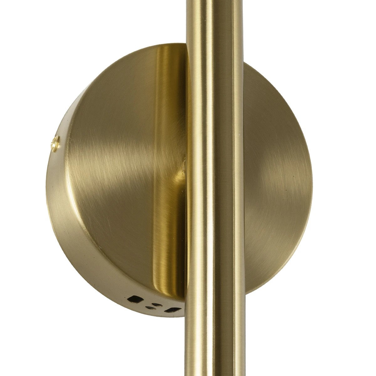 GLOW KLV-101-0168 Φωτιστικό Τοίχου / Απλίκα LED 24W 2400lm 360° AC 220-240V IP20 Ρυθμιζόμενο Λευκό CCT με On/Off 2700K/4500K/6000K - Lumileds SMD Chip - Χρυσό Πλατίνα - Μ30 x Π15 x Υ70