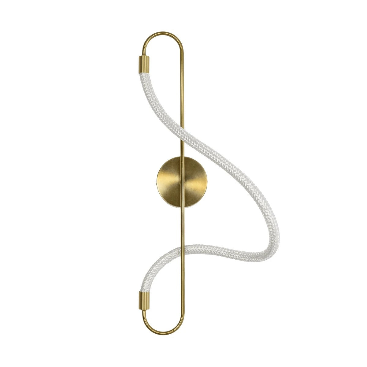 GLOW KLV-101-0169 Φωτιστικό Τοίχου / Απλίκα LED 18W 1800lm 360° AC 220-240V IP20 Ρυθμιζόμενο Λευκό CCT με On/Off 2700K/4500K/6000K - Lumileds SMD Chip - Χρυσό Πλατίνα - Μ30 x Π15 x Υ70