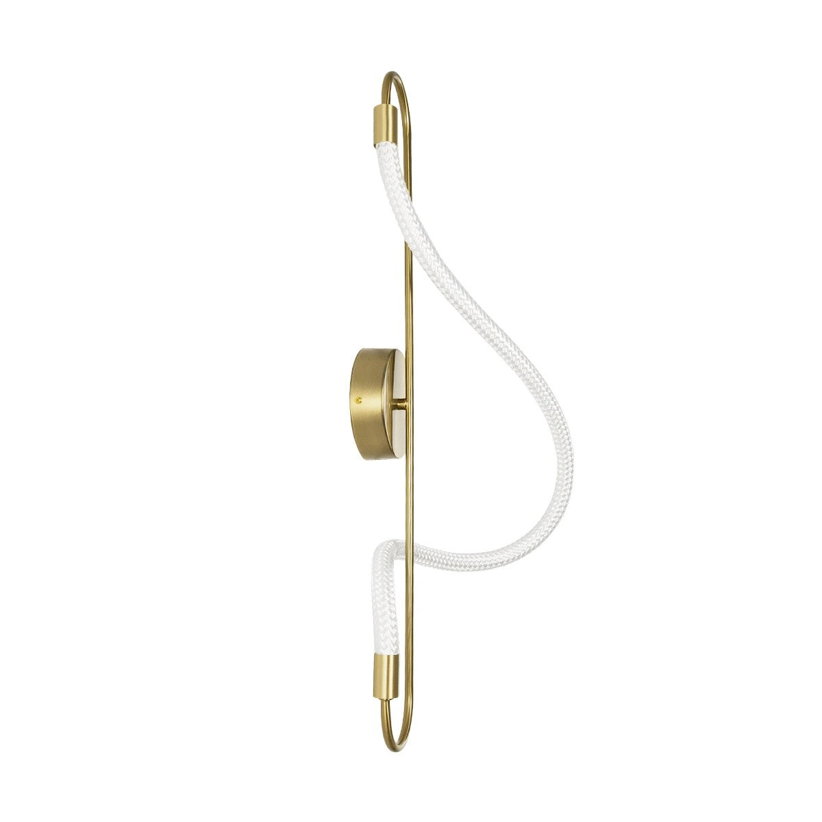 GLOW KLV-101-0169 Φωτιστικό Τοίχου / Απλίκα LED 18W 1800lm 360° AC 220-240V IP20 Ρυθμιζόμενο Λευκό CCT με On/Off 2700K/4500K/6000K - Lumileds SMD Chip - Χρυσό Πλατίνα - Μ30 x Π15 x Υ70