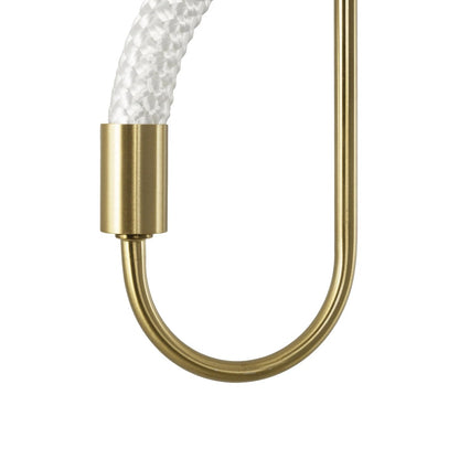 GLOW KLV-101-0169 Φωτιστικό Τοίχου / Απλίκα LED 18W 1800lm 360° AC 220-240V IP20 Ρυθμιζόμενο Λευκό CCT με On/Off 2700K/4500K/6000K - Lumileds SMD Chip - Χρυσό Πλατίνα - Μ30 x Π15 x Υ70