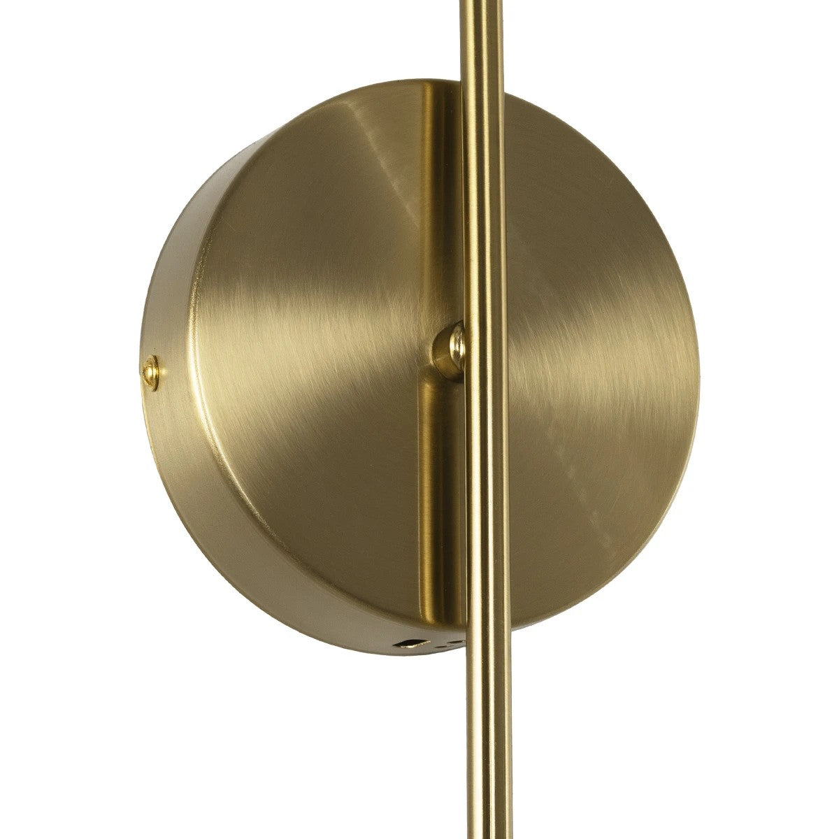 GLOW KLV-101-0169 Φωτιστικό Τοίχου / Απλίκα LED 18W 1800lm 360° AC 220-240V IP20 Ρυθμιζόμενο Λευκό CCT με On/Off 2700K/4500K/6000K - Lumileds SMD Chip - Χρυσό Πλατίνα - Μ30 x Π15 x Υ70