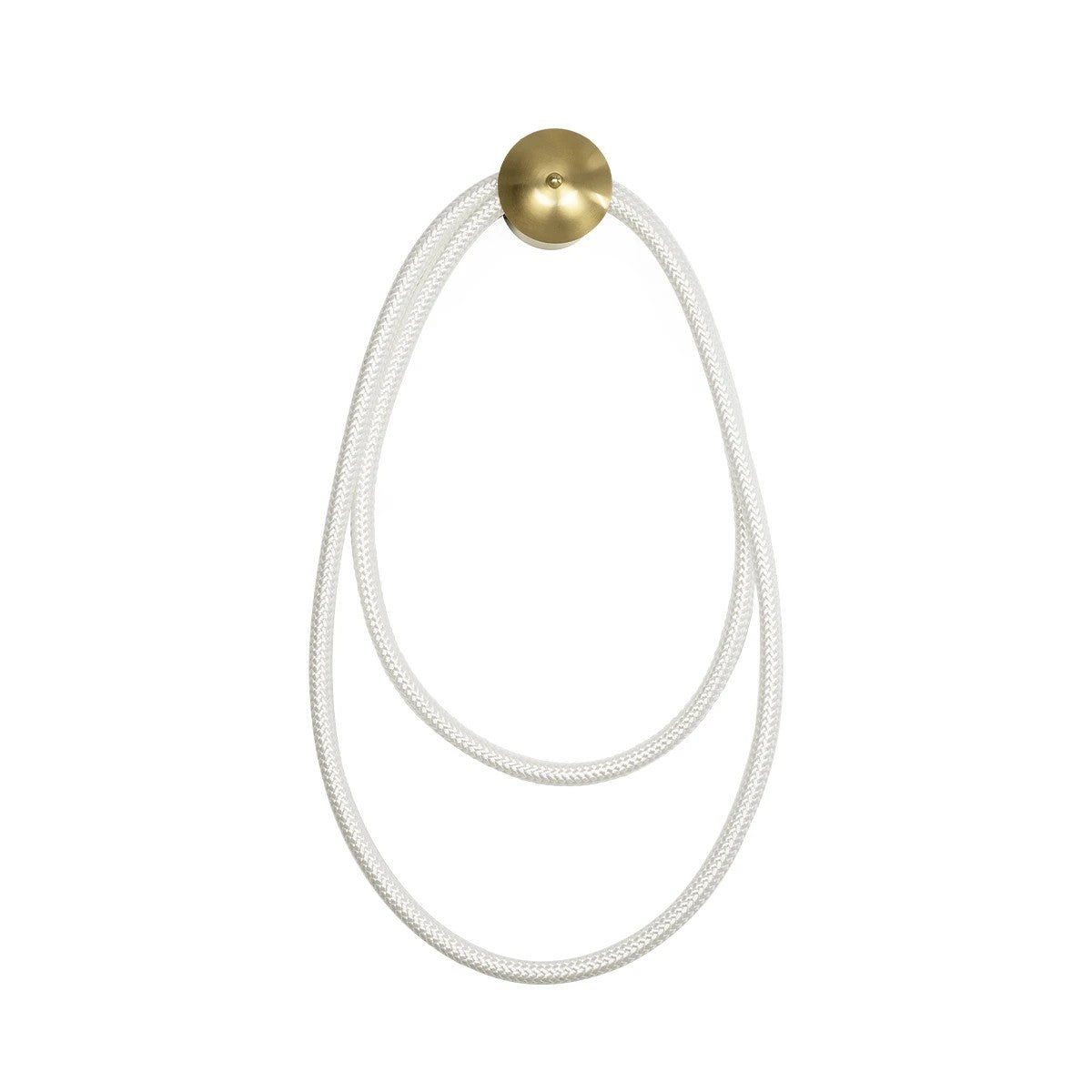 GLOW KLV-101-0170 Φωτιστικό Τοίχου / Απλίκα LED 45W 4500lm 360° AC 220-240V IP20 Ρυθμιζόμενο Λευκό CCT με Χειριστήριο από 2700K έως 6000K Dimmable - Lumileds SMD Chip - Χρυσό Πλατίνα - Μ30 x Π15 x Υ110