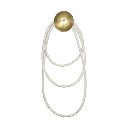 GLOW KLV-101-0171 Φωτιστικό Τοίχου / Απλίκα LED 60W 6000lm 360° AC 220-240V IP20 Ρυθμιζόμενο Λευκό CCT με Χειριστήριο από 2700K έως 6000K Dimmable - Lumileds SMD Chip - Χρυσό Πλατίνα - Μ40 x Π15 x Υ110