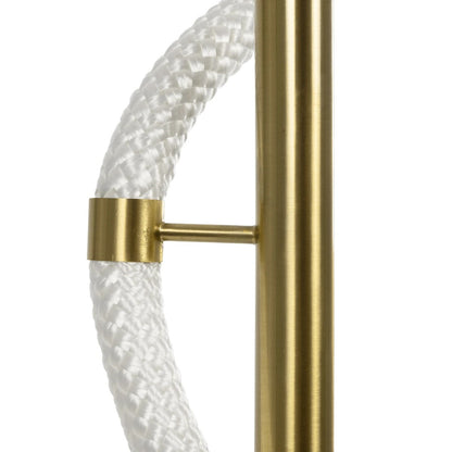 GLOW KLV-101-0172 Επιτραπέζιο Φωτιστικό Πορτατίφ LED 18W 1800lm 360° AC 220-240V IP20 Ρυθμιζόμενο Λευκό CCT με Αφή 2700K/4500K/6000K Dimmable - Lumileds SMD Chip - Χρυσό Πλατίνα - Μ30 x Π30 x Υ60