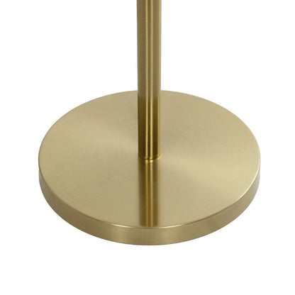 GLOW KLV-101-0174 Επιδαπέδιο Φωτιστικό LED 30W 3000lm 360° AC 220-240V IP20 Ρυθμιζόμενο Λευκό CCT με Αφή 2700K/4500K/6000K Dimmable - Lumileds SMD Chip - Χρυσό Πλατίνα - Μ45 x Π45 x Υ160