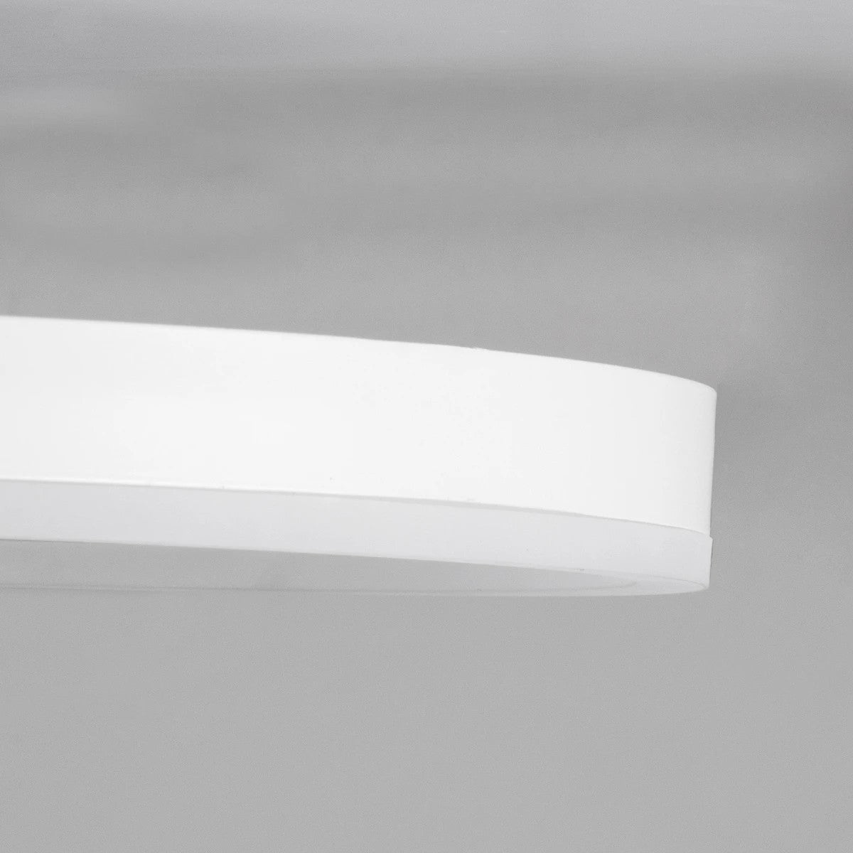VENOM KLV-101-0182 Φωτιστικό Οροφής LED 45W 4500lm 360° AC 220-240V IP20 Ρυθμιζόμενο Λευκό CCT με Χειριστήριο από 2700K έως 6000K Dimmable - Lumileds SMD Chip - Λευκό Ματ - Μ60 x Π40 x Υ7.5