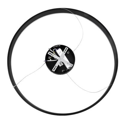 VENOM KLV-101-0190 Κρεμαστό Φωτιστικό Οροφής LED 67W 6700lm 120° AC 220-240V IP20 Ρυθμιζόμενο Λευκό CCT με Χειριστήριο από 2700K έως 6000K Dimmable - Lumileds SMD Chip - Μαύρο Ματ - Μ80 x Π80 x Υ6.5