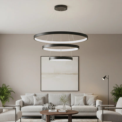 NEMESIS KLV-101-0220 Κρεμαστό Φωτιστικό Οροφής LED 120W 12000lm 180° AC 220-240V IP20 Ρυθμιζόμενο Λευκό CCT με Χειριστήριο από 2700K έως 6000K Dimmable - Lumileds SMD Chip - Μαύρο Ματ - Μ80 x Π80 x Υ80