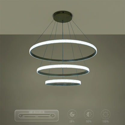 DIAMOND KLV-101-0240-V2 Κρεμαστό Φωτιστικό Οροφής LED 120W 12000lm 180° AC 220-240V IP20 Ρυθμιζόμενο Λευκό CCT με Χειριστήριο από 2700K έως 6000K Dimmable - Lumileds SMD Chip - Χρυσό Πλατίνα - Μ80 x Π80 x Υ80