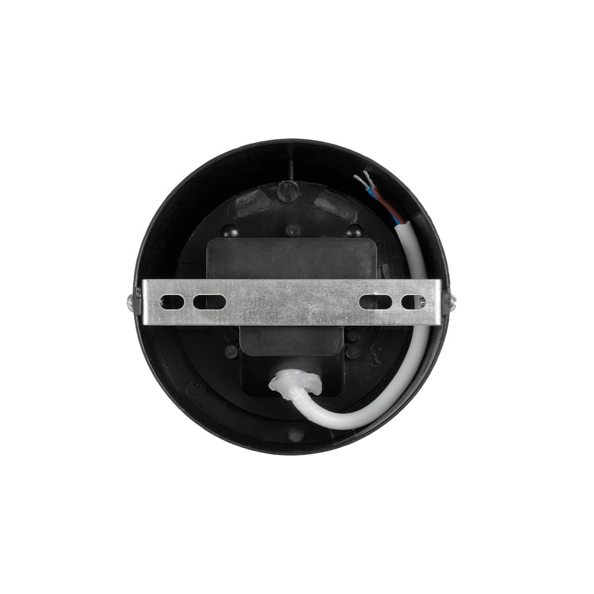 NEXA KLV-101-0253 Φωτιστικό Τοίχου / Απλίκα LED 6W 360lm 180° AC 220-240V Αδιάβροχο IP65 Μπλε - Sanan SMD Chip & TÜV SÜD Driver - Μαύρο Ματ - Μ11 x Π9 x Υ11