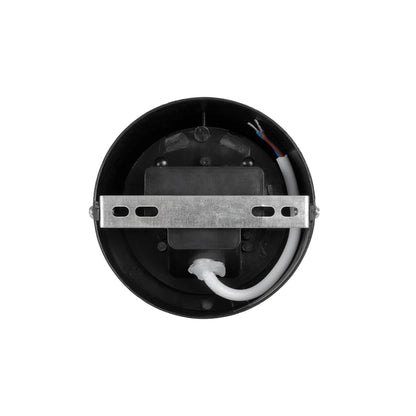 NEXA KLV-101-0253 Φωτιστικό Τοίχου / Απλίκα LED 6W 360lm 180° AC 220-240V Αδιάβροχο IP65 Μπλε - Sanan SMD Chip & TÜV SÜD Driver - Μαύρο Ματ - Μ11 x Π9 x Υ11