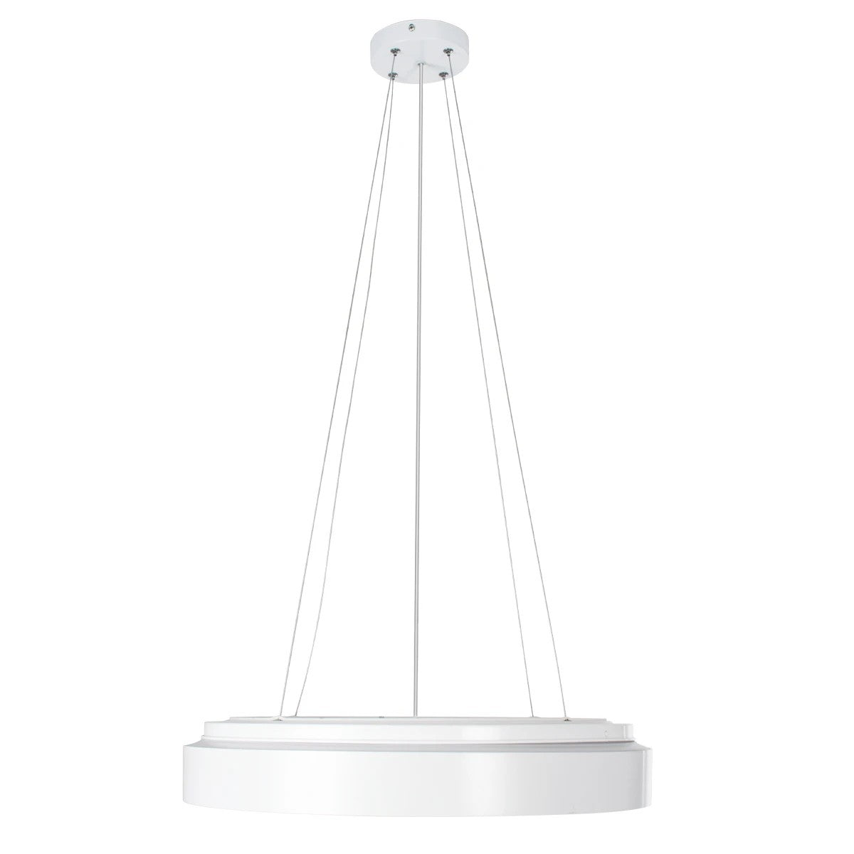BARCHETTA KLV-101-0267-V2 Φωτιστικό Οροφής LED 72W 7200lm 120° AC 220-240V IP20 Ρυθμιζόμενο Λευκό CCT με Χειριστήριο από 2700K έως 6000K Dimmable - Lumileds SMD Chip - Λευκό & Σαμπανιζέ Χρυσό Ματ - Μ48 x Π48 x Υ8.2