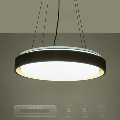 BARCHETTA KLV-101-0268 Κρεμαστό Φωτιστικό Οροφής LED 72W 7200lm 120° AC 220-240V IP20 Ρυθμιζόμενο Λευκό CCT με Χειριστήριο από 2700K έως 6000K Dimmable - Lumileds SMD Chip - Σαμπανιζέ Χρυσό Ματ - Μ48 x Π48 x Υ8.2