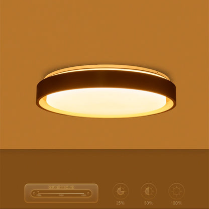 BARCHETTA KLV-101-0268-V2 Φωτιστικό Οροφής LED 72W 7200lm 120° AC 220-240V IP20 Ρυθμιζόμενο Λευκό CCT με Χειριστήριο από 2700K έως 6000K Dimmable - Lumileds SMD Chip - Σαμπανιζέ Χρυσό Ματ - Μ48 x Π48 x Υ8.2