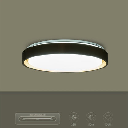 BARCHETTA KLV-101-0268-V2 Φωτιστικό Οροφής LED 72W 7200lm 120° AC 220-240V IP20 Ρυθμιζόμενο Λευκό CCT με Χειριστήριο από 2700K έως 6000K Dimmable - Lumileds SMD Chip - Σαμπανιζέ Χρυσό Ματ - Μ48 x Π48 x Υ8.2