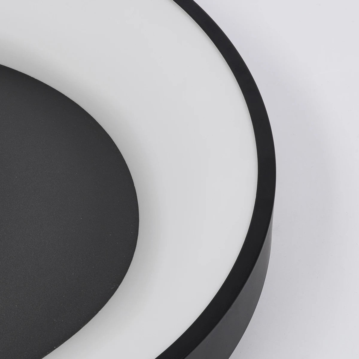 SALEM KLV-101-0277 Φωτιστικό Οροφής LED 75W 7500lm 120° AC 220-240V IP20 Ρυθμιζόμενο Λευκό CCT με Χειριστήριο από 2700K έως 6000K Dimmable - Lumileds SMD Chip - Μαύρο Ματ - Μ45 x Π45 x Υ9.5