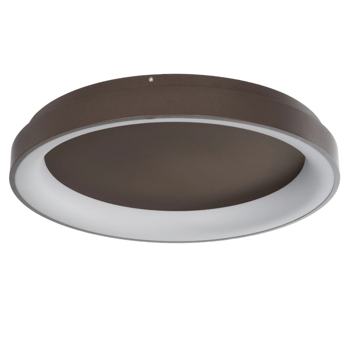 SALEM KLV-101-0284 Φωτιστικό Οροφής LED 105W 10500lm 120° AC 220-240V IP20 Ρυθμιζόμενο Λευκό CCT με Χειριστήριο από 2700K έως 6000K Dimmable - Lumileds SMD Chip - Καφέ Ματ - Μ60 x Π60 x Υ9.5