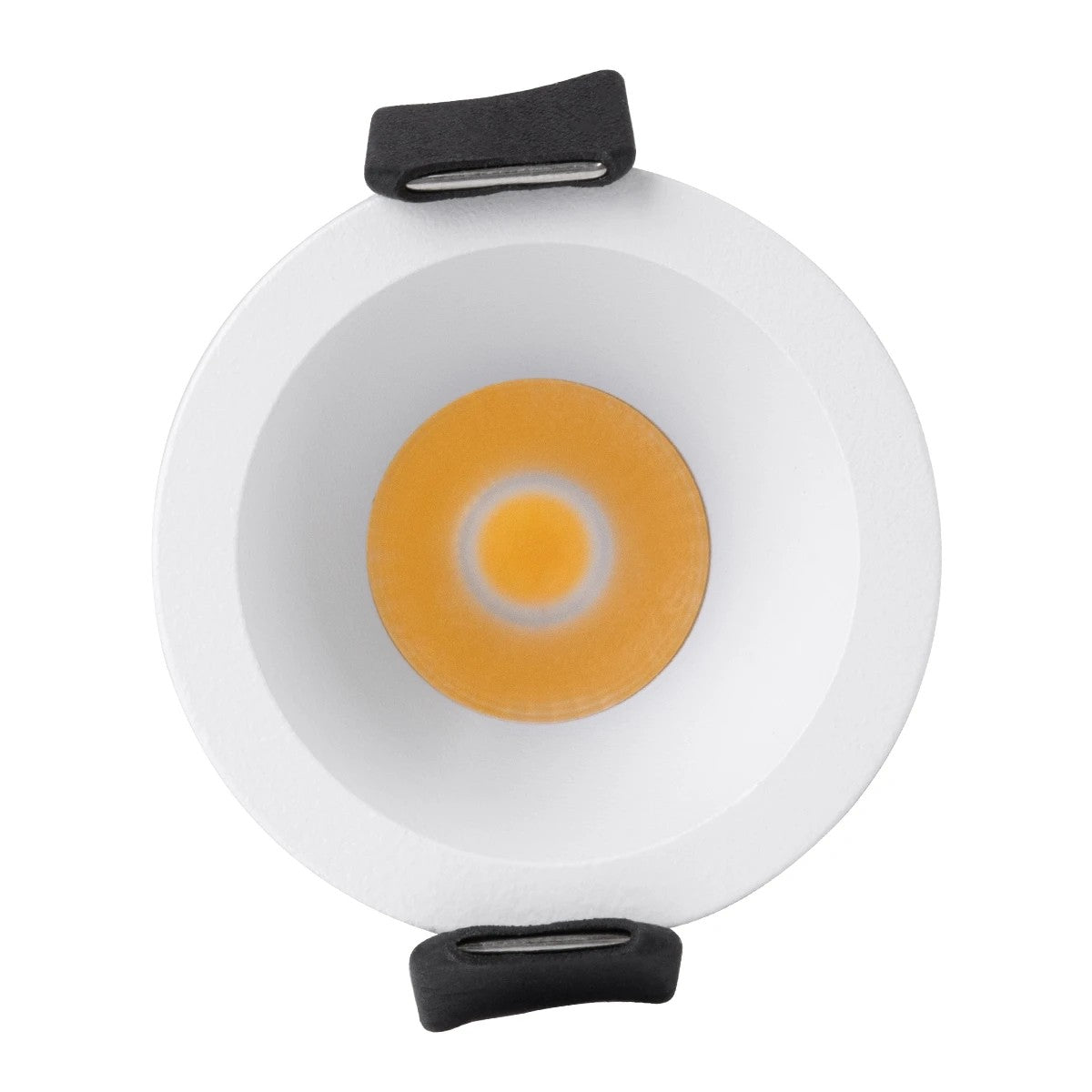 DOT KLV-101-0304 Recessed Downlight LED Spotlight 5W 650lm 38° AC 220-240V IP20 Natural White 4500K - Bridgelux COB Chip & TÜV SÜD Driver - Matte White - L4 x W4 x H5.9 / D3.5