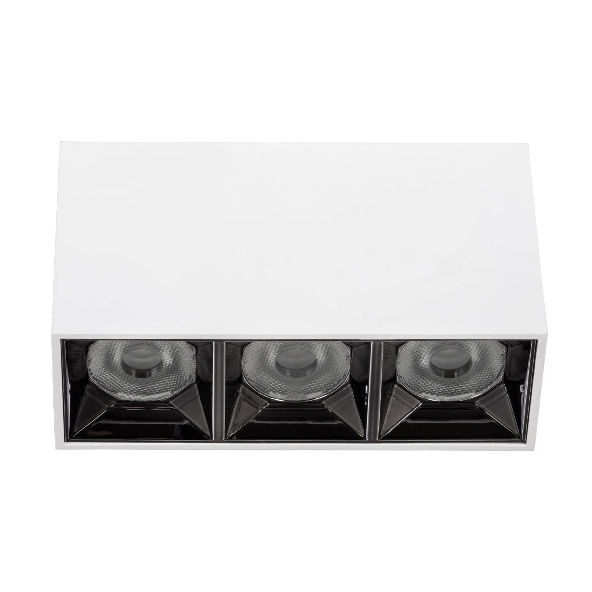 LUMINAR KLV-101-0330 Downlight LED Spot 12W 1680lm 36° AC 220-240V IP20 Natural White 4500K - Osram SMD Chip & TÜV SÜD Driver - Matte White - L11.8 x W4.2 x H6.6