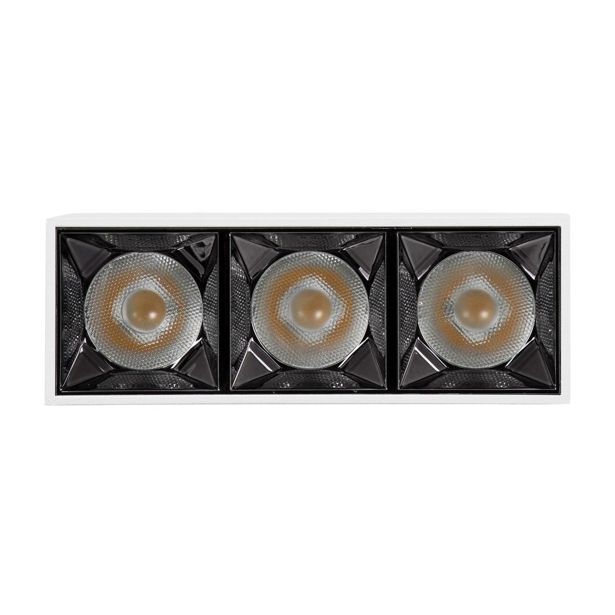LUMINAR KLV-101-0330 Downlight LED Spot 12W 1680lm 36° AC 220-240V IP20 Natural White 4500K - Osram SMD Chip & TÜV SÜD Driver - Matte White - L11.8 x W4.2 x H6.6
