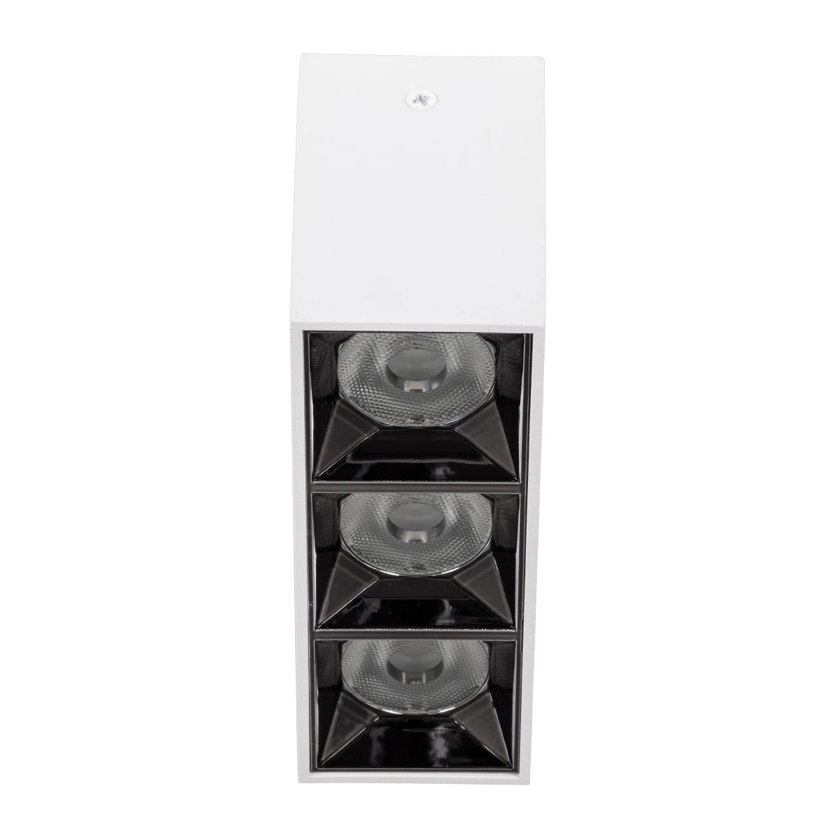 LUMINAR KLV-101-0330 Downlight LED Spot 12W 1680lm 36° AC 220-240V IP20 Natural White 4500K - Osram SMD Chip & TÜV SÜD Driver - Matte White - L11.8 x W4.2 x H6.6