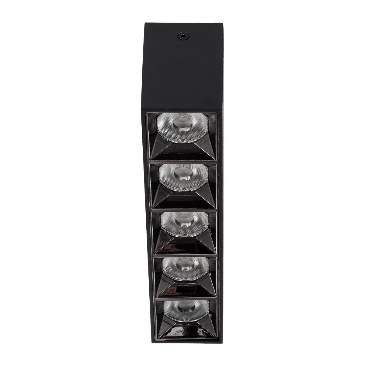 LUMINAR KLV-101-0333 Φωτιστικό Downlight Σποτ LED 20W 2800lm 36° AC 220-240V IP20 Φυσικό Λευκό 4500K - Osram SMD Chip & TÜV SÜD Driver - Μαύρο Ματ - Μ19.5 x Π4.2 x Υ6.6