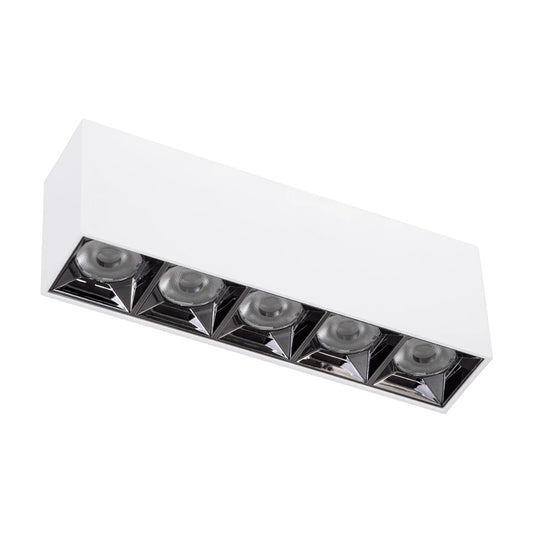 LUMINAR KLV-101-0334 Φωτιστικό Downlight Σποτ LED 20W 2800lm 36° AC 220-240V IP20 Φυσικό Λευκό 4500K - Osram SMD Chip & TÜV SÜD Driver - Λευκό Ματ - Μ19.5 x Π4.2 x Υ6.6