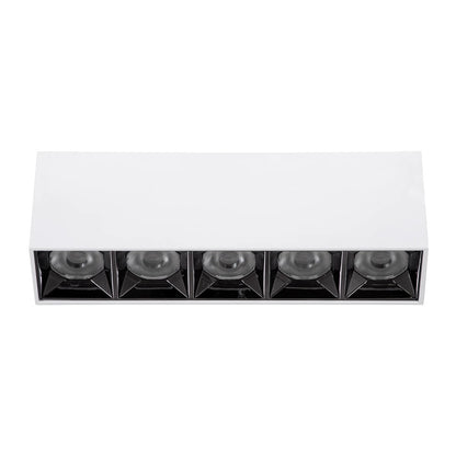 LUMINAR KLV-101-0334 Φωτιστικό Downlight Σποτ LED 20W 2800lm 36° AC 220-240V IP20 Φυσικό Λευκό 4500K - Osram SMD Chip & TÜV SÜD Driver - Λευκό Ματ - Μ19.5 x Π4.2 x Υ6.6