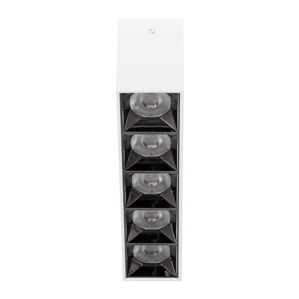 LUMINAR KLV-101-0334 Φωτιστικό Downlight Σποτ LED 20W 2800lm 36° AC 220-240V IP20 Φυσικό Λευκό 4500K - Osram SMD Chip & TÜV SÜD Driver - Λευκό Ματ - Μ19.5 x Π4.2 x Υ6.6