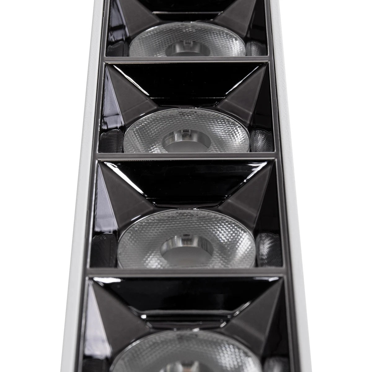 LUMINAR KLV-101-0334 Φωτιστικό Downlight Σποτ LED 20W 2800lm 36° AC 220-240V IP20 Φυσικό Λευκό 4500K - Osram SMD Chip & TÜV SÜD Driver - Λευκό Ματ - Μ19.5 x Π4.2 x Υ6.6