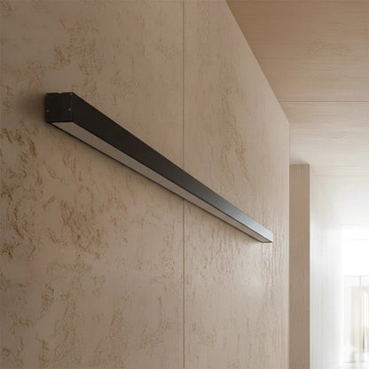 ORION KLV-101-0362-V3 Wall Light / LED Sconce 72W 7200lm 120° AC 220-240V IP20 Adjustable White CCT with Remote Control from 2700K to 6000K Dimmable - Lumileds SMD Chip - Matt Black - L120 x W5.5 x H7